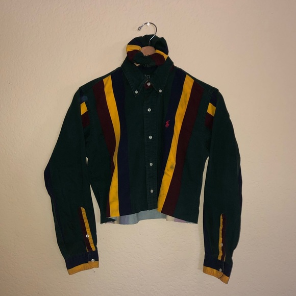 Polo Ralph Lauren Tops - Polo Ralph Lauren Crop Top/Matching Scrunchie